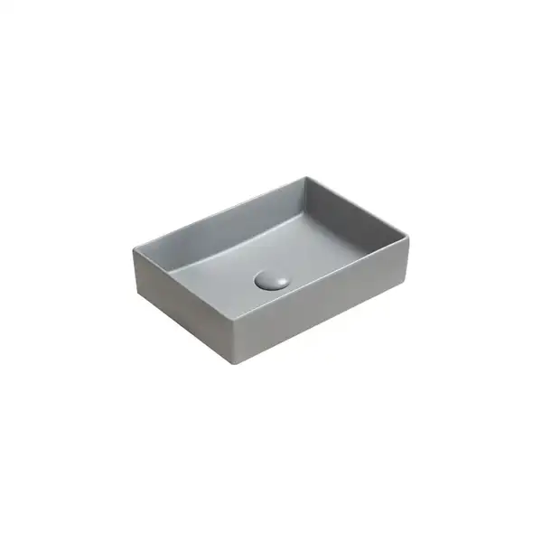 Умывальник (раковина) MEXEN GOYA 45 GREY MAT накладной светло-серый (MEX-22184561) Умывальник (раковина) MEXEN GOYA 45 GREY MAT накладной светло-серый (MEX-22184561)