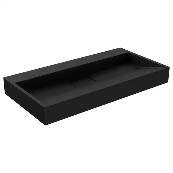 Умывальник (раковина) MEXEN AVA 80 BLACK MATT B/O накладной подвесной (MEX-23018070) Умывальник (раковина) MEXEN AVA 80 BLACK MATT B/O накладной подвесной (MEX-23018070)