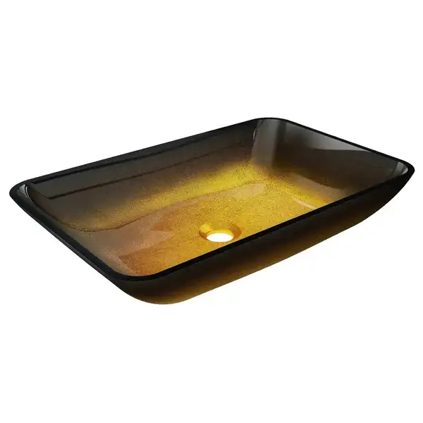 Умывальник (раковина) MEXEN MEGAN 56 DARK GOLD накладной (MEX-24135651)