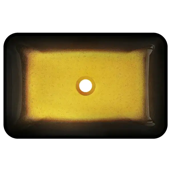 Умывальник (раковина) MEXEN MEGAN 56 DARK GOLD накладной (MEX-24135651)