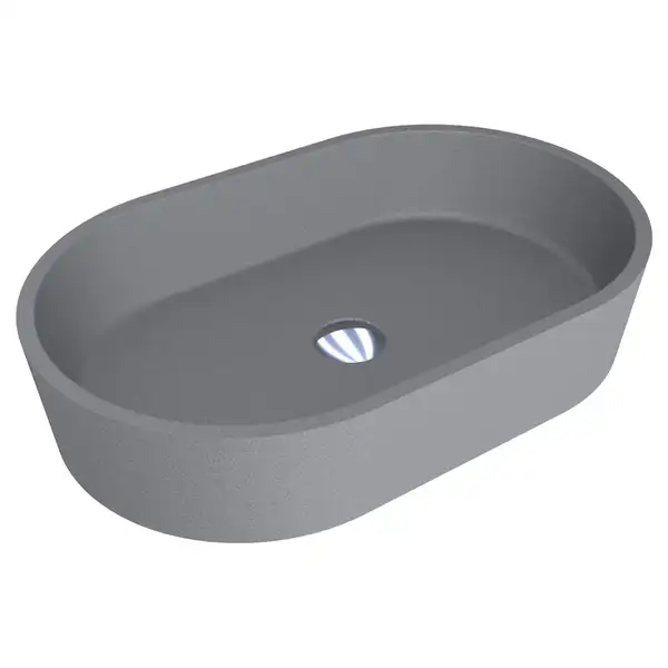 MIRAGGIO Умывальник SORRENTO GRAY MIRASTONE (0000442) MIRAGGIO Умывальник SORRENTO GRAY MIRASTONE (0000442)