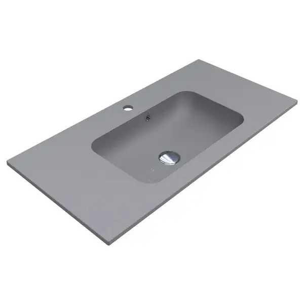 MIRAGGIO Умывальник DELLA 900 GRAY MIRASTONE (0000987) MIRAGGIO Умывальник DELLA 900 GRAY MIRASTONE (0000987)