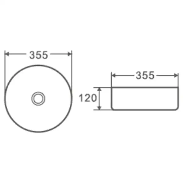 MIXXUS PREMIUM Topper-0101 Раковина накладна, чорна (MP6490) MIXXUS PREMIUM Topper-0101 Раковина накладна, чорна (MP6490)