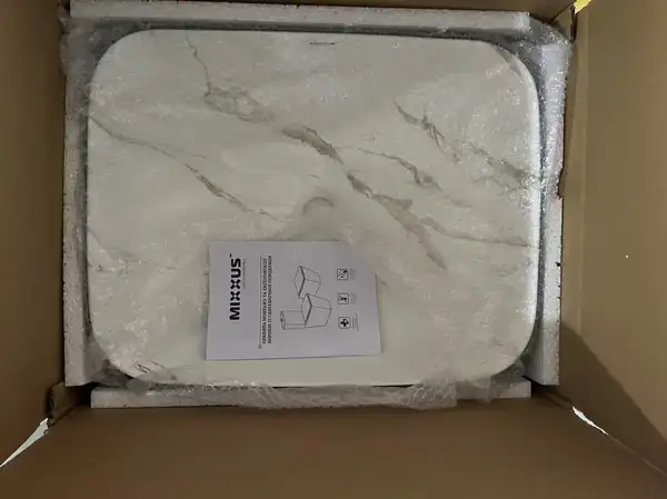 MIXXUS PREMIUM DIVERSE-0110 Раковина накладна, мармур-чорний (MP6517)