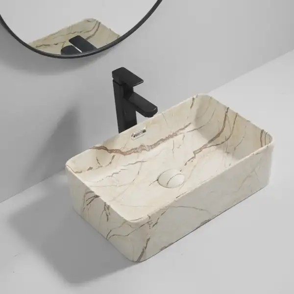 MIXXUS PREMIUM QUADRO-0208 MARBLE Раковина накладная (MP6518) MIXXUS PREMIUM QUADRO-0208 MARBLE Раковина накладная (MP6518)
