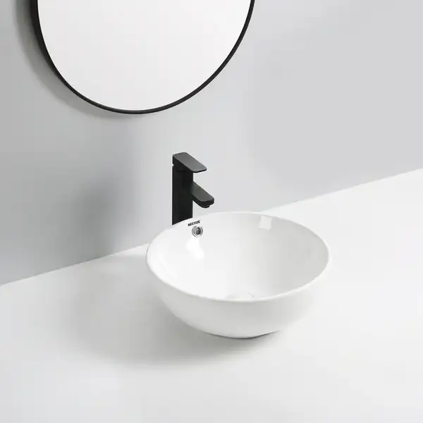 MIXXUS PREMIUM ELLIPSE-0205 Раковина накладна, біла (MP6530) MIXXUS PREMIUM ELLIPSE-0205 Раковина накладна, біла (MP6530)
