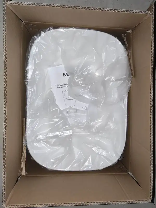MIXXUS PREMIUM DIVERSE-0112 Раковина накладна, біла (MP6540) MIXXUS PREMIUM DIVERSE-0112 Раковина накладна, біла (MP6540)