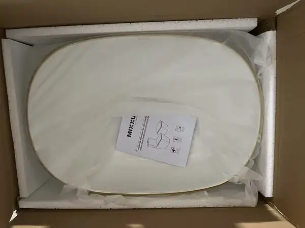 MIXXUS PREMIUM ELLIPSE-0105 EDGE GOLD Раковина, золото (MP6564)