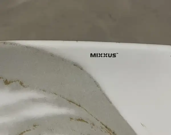Раковина накладна MIXXUS PREMIUM ELLIPSE-0105, мармур-чорна (MP6565)