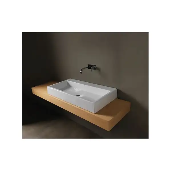 Nic-Design Умивальник підвісний Nic Design Cool без переливу 100х50x12.5 см, білий глянець (001232001) Nic-Design Умивальник підвісний Nic Design Cool без переливу 100х50x12.5 см, білий глянець (001232001)
