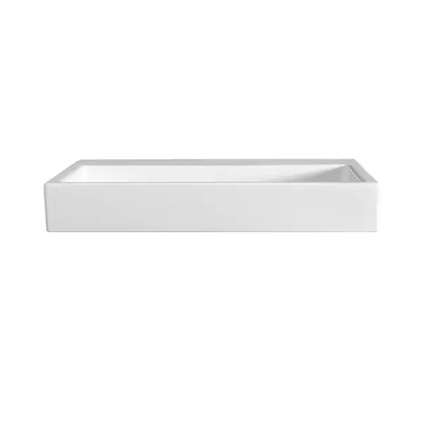 Nic-Design Умивальник підвісний Nic Design Cool без переливу 100х50x12.5 см, білий матовий (001232003) Nic-Design Умивальник підвісний Nic Design Cool без переливу 100х50x12.5 см, білий матовий (001232003)