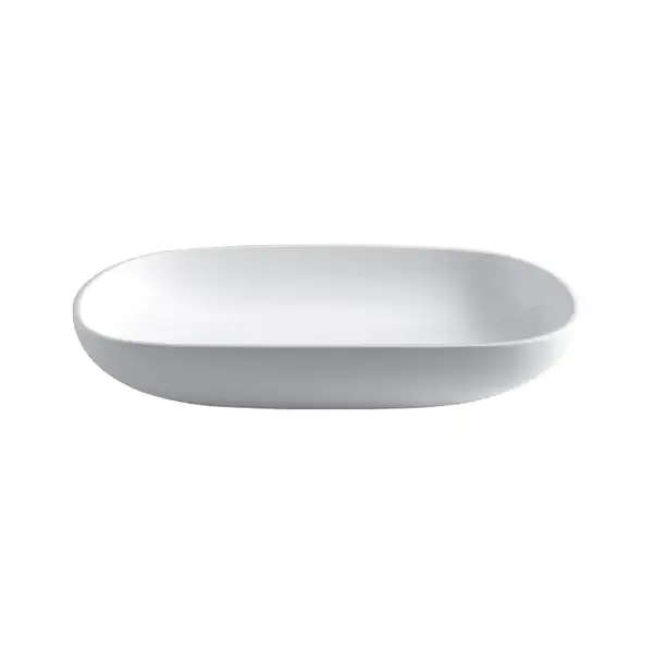 Nic-Design Умивальник на стільницю Nic Design Milk без переливу 66x42x12.5h, білий (001305001) Nic-Design Умивальник на стільницю Nic Design Milk без переливу 66x42x12.5h, білий (001305001)