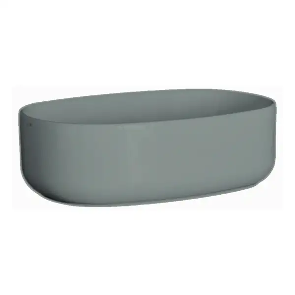 Умивальник на стільницю Nic Design Semplice 55х40х15 см, Cemento матовий (001376047)