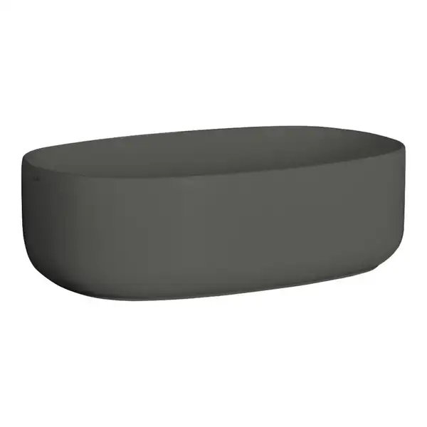 Умивальник на стільницю Nic Design Semplice 60х40х15 см, Argilla матовий (001377052) Умивальник на стільницю Nic Design Semplice 60х40х15 см, Argilla матовий (001377052)