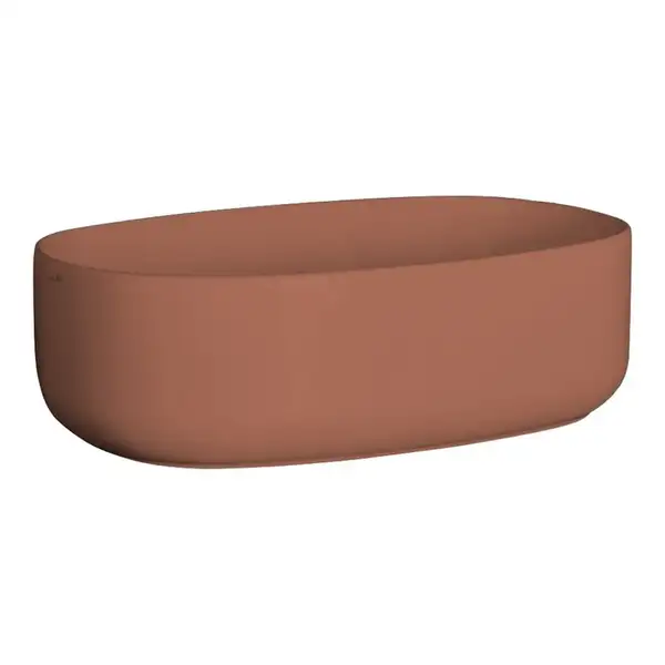 Умивальник на стільницю Nic Design Semplice 60х40х15 см, Fard матовий (001377072)
