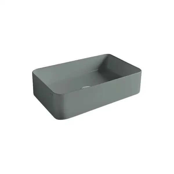 Умивальник на стільницю Nic Design Semplice 60х37х16 см, Cemento матовий (001383047)