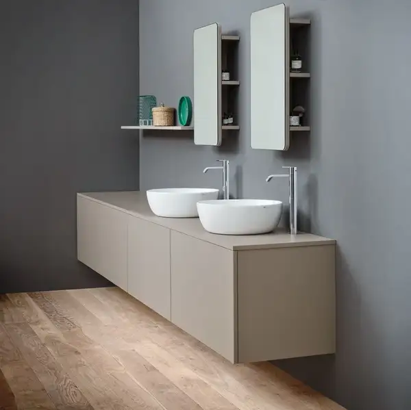 Nic-Design Умивальник на стільницю Nic Design Ovvio 38x14 см, Sabbia matt (001446051) Nic-Design Умивальник на стільницю Nic Design Ovvio 38x14 см, Sabbia matt (001446051)