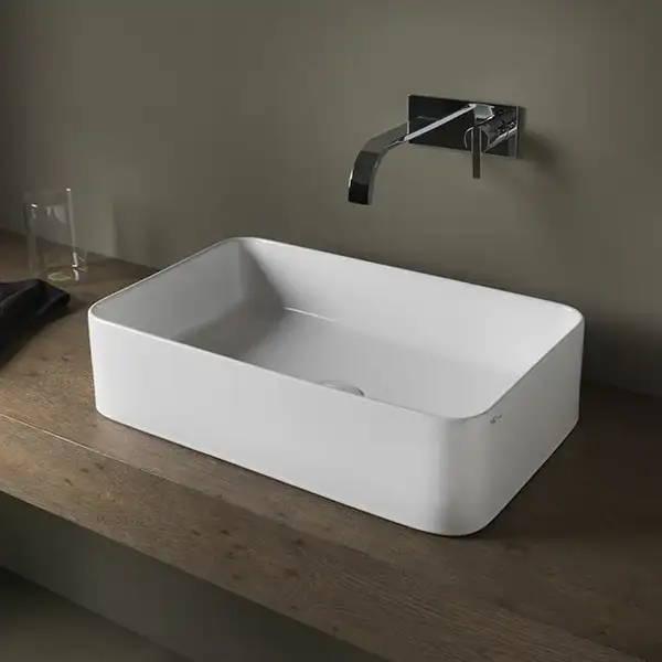 Умивальник на стільницю Nic Design Semplice 55х36х14 см, Amazzonia глянець (001481077)