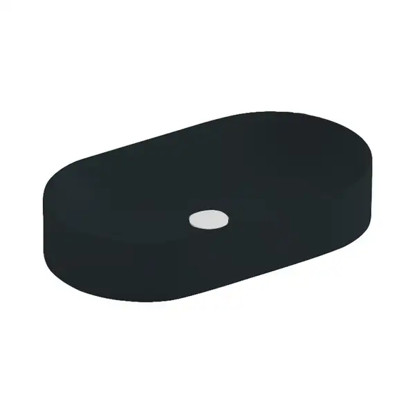 Nic-Design Умивальник на стільницю Nic Desing Pin 60х37х12 см, Antracite матовий (001713013)