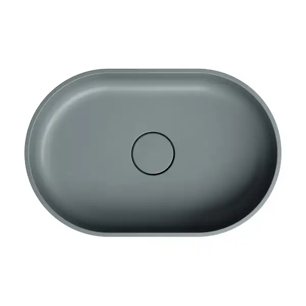 умивальник Omnires Ovo 55x36 ash gray (OVOUNAG)