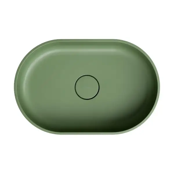 умивальник Omnires Ovo 55x36 olive (OVOUNOL) умивальник Omnires Ovo 55x36 olive (OVOUNOL)