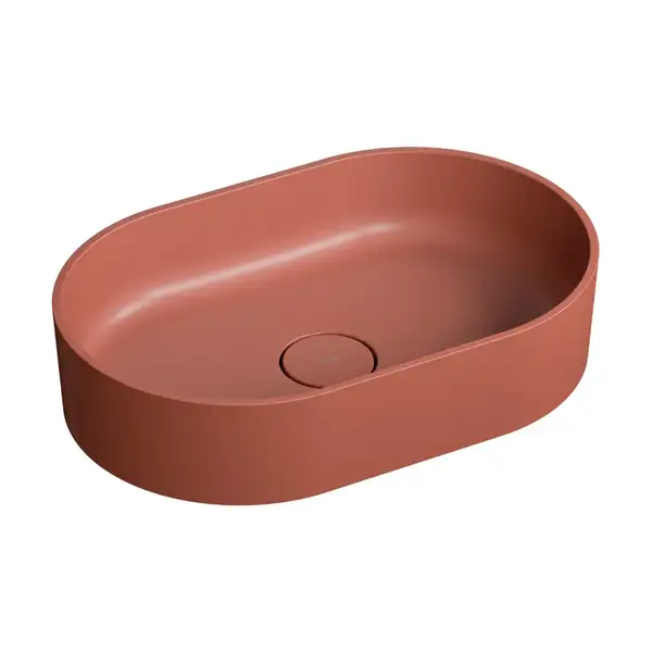 умивальник Omnires Ovo 55x36 terracotta (OVOUNTE)