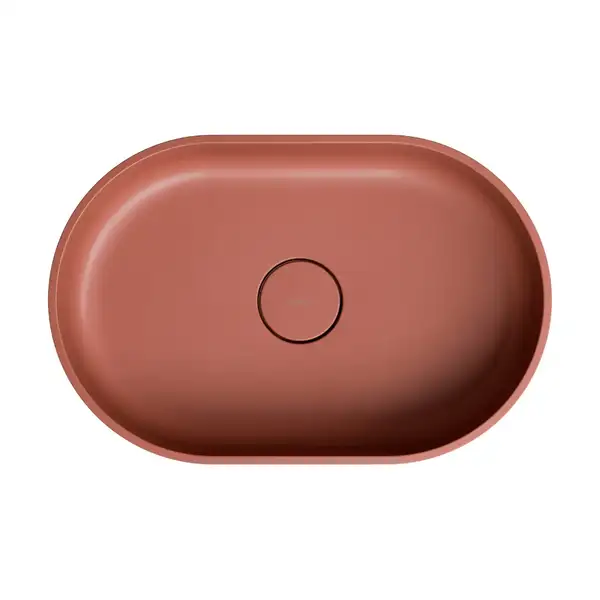 умивальник Omnires Ovo 55x36 terracotta (OVOUNTE)