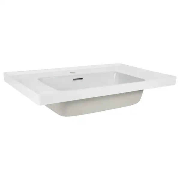 Раковина Qtap Albatross A 800х500х230 White с донным клапаном QT01115080AW Раковина Qtap Albatross A 800х500х230 White с донным клапаном QT01115080AW