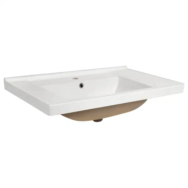 Раковина Qtap Albatross Q 800х480х230 White с донным клапаном QT01115080QW