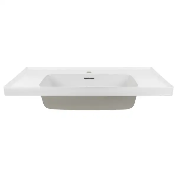 Раковина Qtap Albatross A 900х500х230 White с донным клапаном QT01115090AW