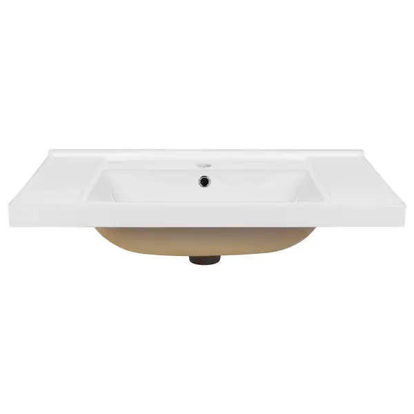 Раковина Qtap Albatross Q 900х480х230 White с донным клапаном QT01115090QW Раковина Qtap Albatross Q 900х480х230 White с донным клапаном QT01115090QW