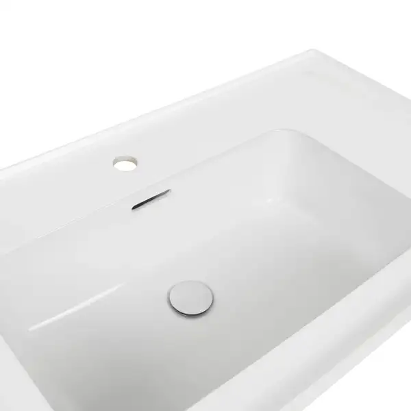 Раковина Qtap Albatross A 1000х500х230 White с донным клапаном QT01115100AW Раковина Qtap Albatross A 1000х500х230 White с донным клапаном QT01115100AW