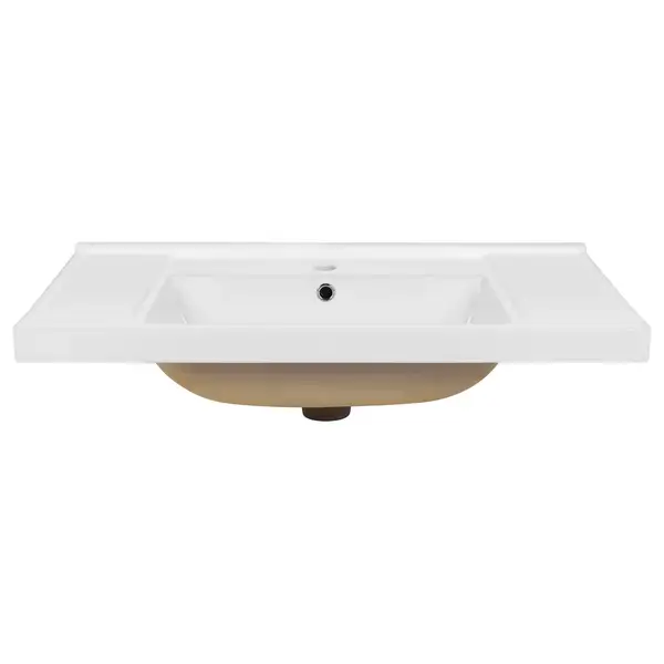 Раковина Qtap Albatross Q 1000х480х230 White с донным клапаном QT01115100QW