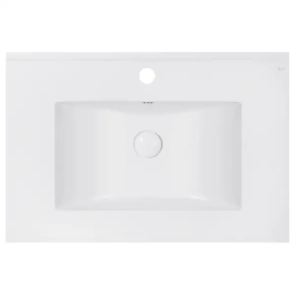Раковина Qtap Albatross E 700х460х180 White с донным клапаном QT01119070EW