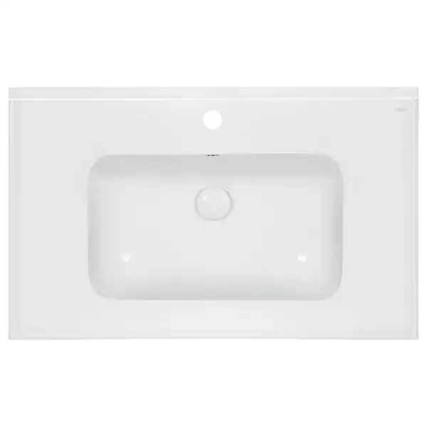 Раковина Qtap Albatross E49 800х490х200 White с донным клапаном QT01119080E49W