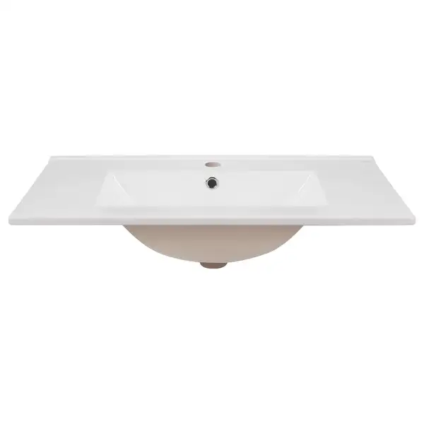 Раковина Qtap Albatross E 800х460х180 White с донным клапаном QT01119080EW Раковина Qtap Albatross E 800х460х180 White с донным клапаном QT01119080EW
