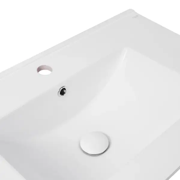 Раковина Qtap Albatross E 800х460х180 White с донным клапаном QT01119080EW Раковина Qtap Albatross E 800х460х180 White с донным клапаном QT01119080EW