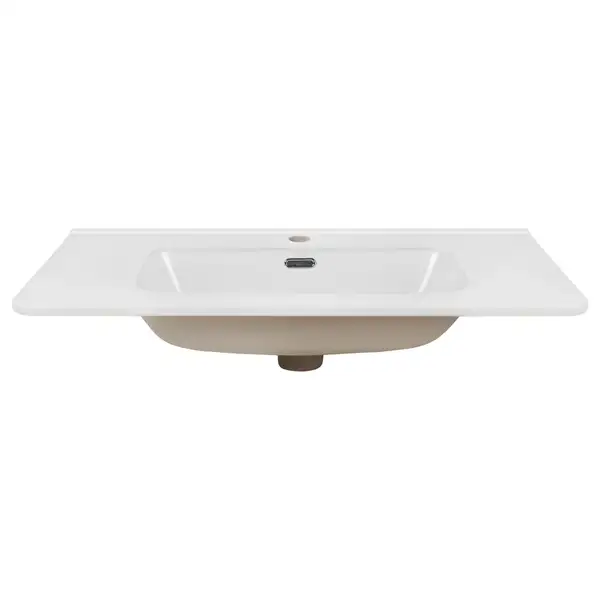Раковина Qtap Albatross 9H 800х460х180 White с донным клапаном QT01119080HW