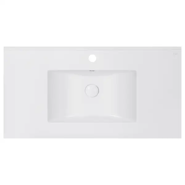 Раковина Qtap Albatross E 900х460х180 White с донным клапаном QT01119090EW Раковина Qtap Albatross E 900х460х180 White с донным клапаном QT01119090EW