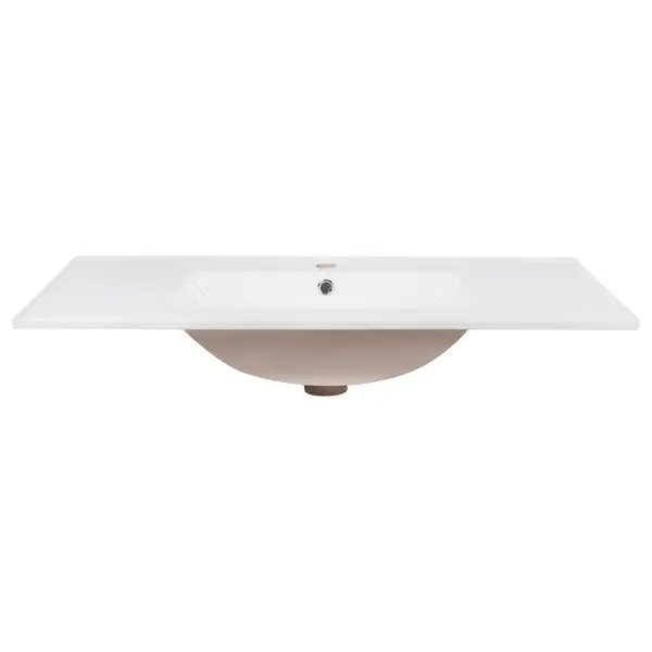 Раковина Qtap Albatross E 900х460х180 White с донным клапаном QT01119090EW Раковина Qtap Albatross E 900х460х180 White с донным клапаном QT01119090EW