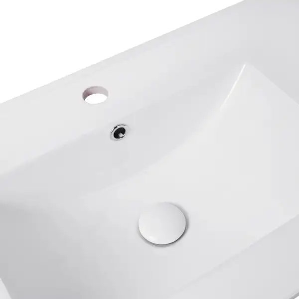 Раковина Qtap Albatross E 900х460х180 White с донным клапаном QT01119090EW Раковина Qtap Albatross E 900х460х180 White с донным клапаном QT01119090EW
