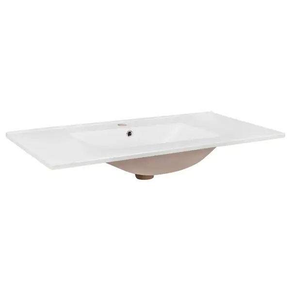 Раковина Qtap Albatross E 1000х460х180 White с донным клапаном QT01119100EW Раковина Qtap Albatross E 1000х460х180 White с донным клапаном QT01119100EW