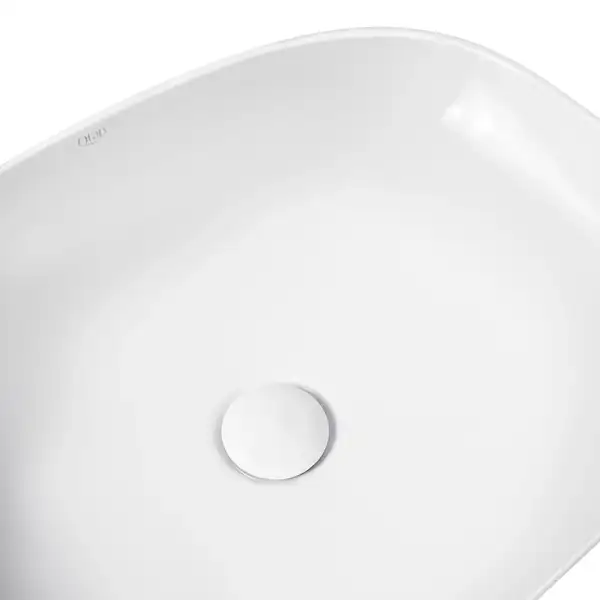 Раковина-чаша Qtap Cardinal 500х380х140 White с донным клапаном QT04117050TW