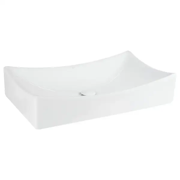 Раковина-чаша Qtap Crow 655х380х140 White с донным клапаном QT05117065HW Раковина-чаша Qtap Crow 655х380х140 White с донным клапаном QT05117065HW
