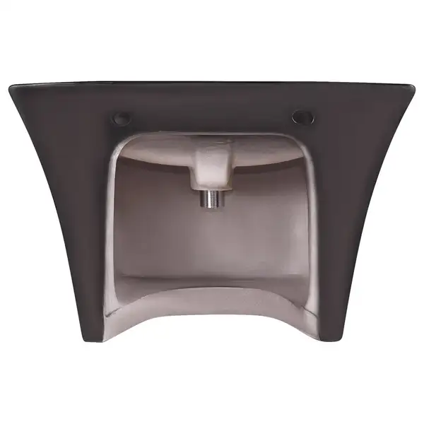 Раковина подвесная моноблок Qtap Crow 600х430х385 Matt black с донным клапаном QT0511G835MB Раковина подвесная моноблок Qtap Crow 600х430х385 Matt black с донным клапаном QT0511G835MB