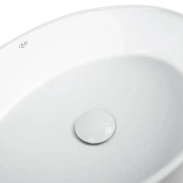 Раковина-чаша Qtap Kolibri 500x360x140 White с донным клапаном QT10113054W Раковина-чаша Qtap Kolibri 500x360x140 White с донным клапаном QT10113054W