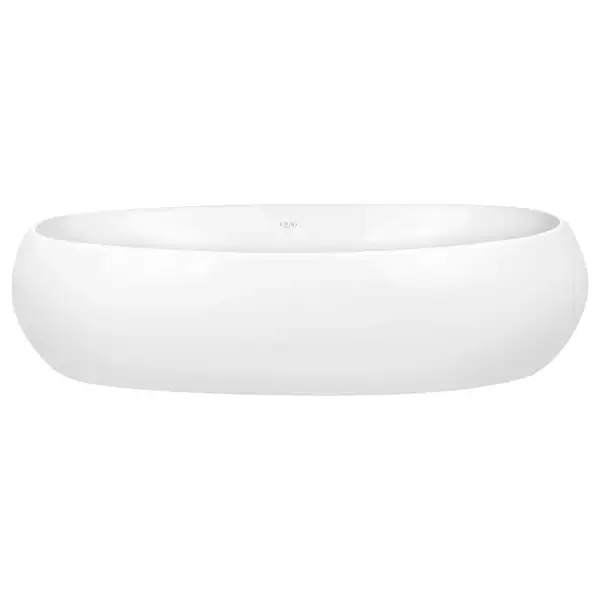 Раковина-чаша Qtap Leo 600х400х155 White с донным клапаном QT11117060GW