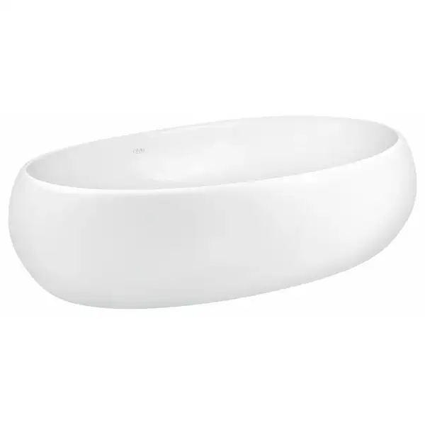 Раковина-чаша Qtap Leo 600х400х155 White с донным клапаном QT11117060GW