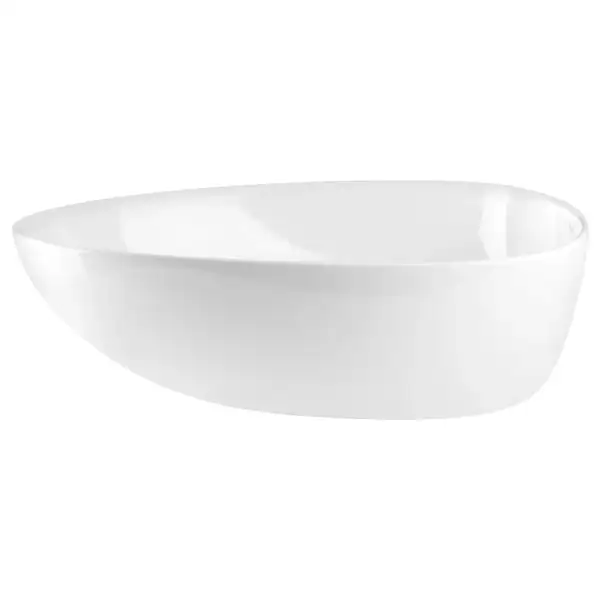 Раковина Qtap Leo 400х350х160 White с донным клапаном QT1111A053W