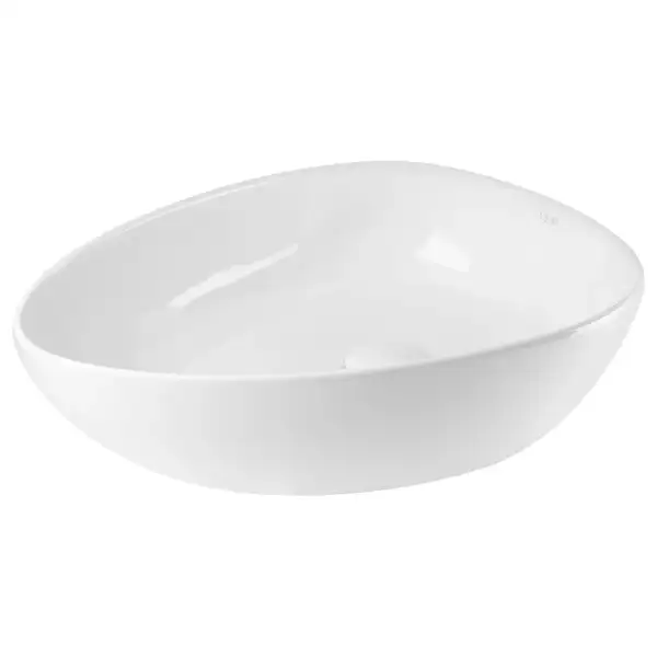 Раковина Qtap Leo 400х350х160 White с донным клапаном QT1111A053W
